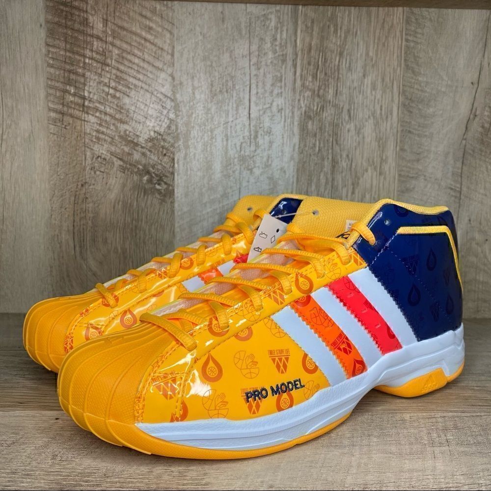 Adidas Pro Model 2G “Signal Orange” size 8.5